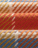 wax london men's Whiting - Multicolour Pastel Bude Check Overshirt