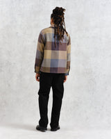 wax london Whiting - Multicolour Square Check Overshirt