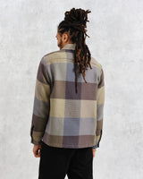 wax london Whiting - Multicolour Square Check Overshirt