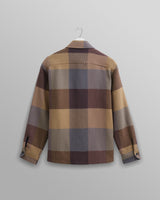 wax london Whiting - Multicolour Square Check Overshirt