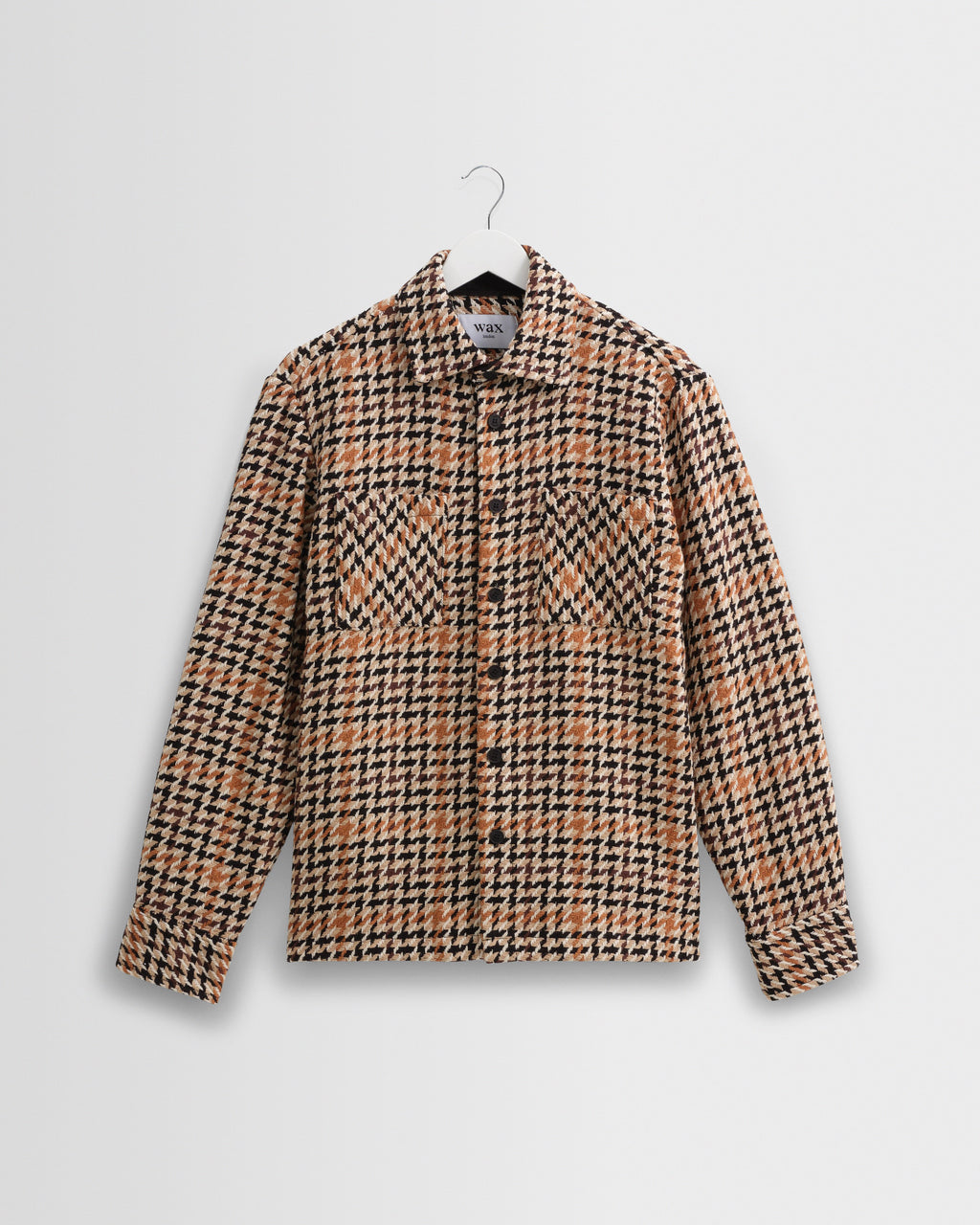 Whiting Houndstooth Weave Overshirt