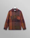 Whiting - Orange And Multicolour Tempo Check Overshirt