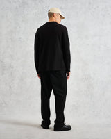 wax london Wightman - Black Milano Cardigan