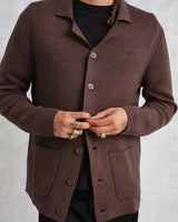 wax london Wightman - Brown Milano Cardigan