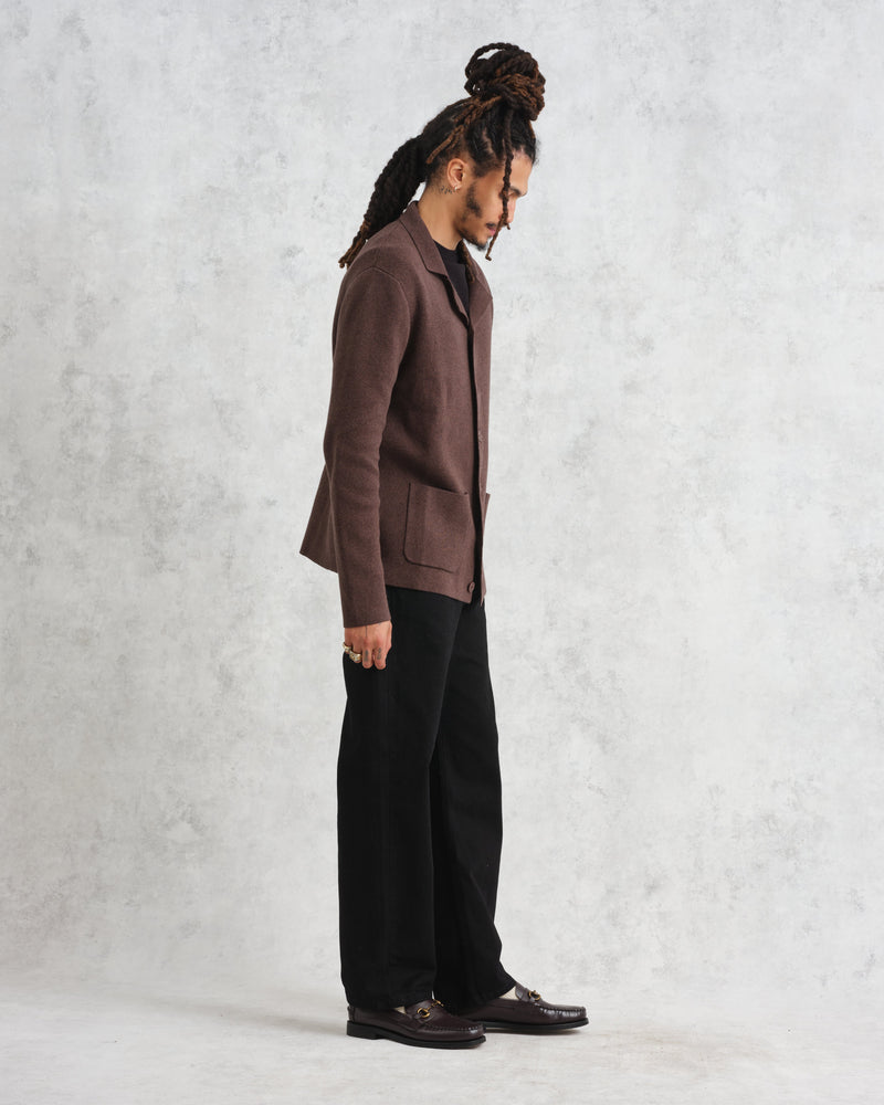 wax london Wightman - Brown Milano Cardigan