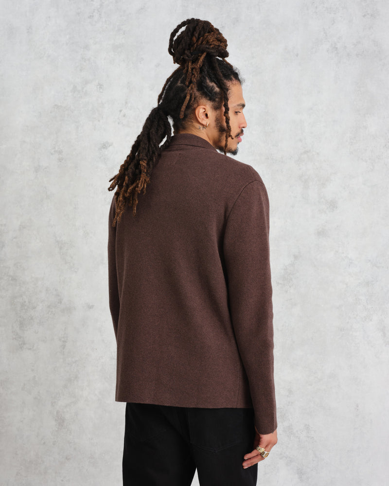 wax london Wightman - Brown Milano Cardigan