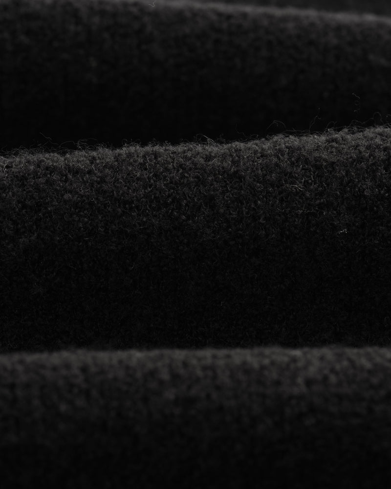 wax london Wilde - Black Boucle Jumper