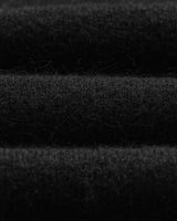 wax london men's Wilde - Black Fluffy Wool Crewneck