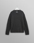 Wilde - Charcoal Donegal Wool Crewneck