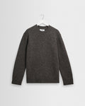Wilde - Charcoal Fluffy Wool Crewneck