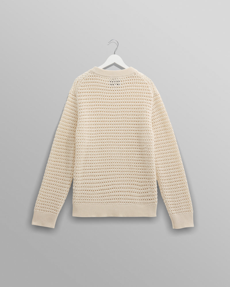 wax london Wilde - Ecru Open Knit Jumper