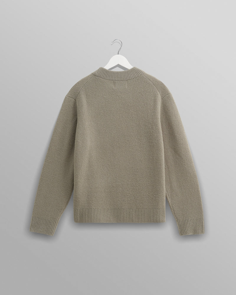 wax london Wilde - Green Boucle Jumper