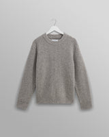 wax london Wilde - Grey Fleck Wool Jumper