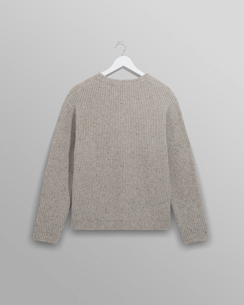 wax london Wilde - Natural Fleck Wool Jumper