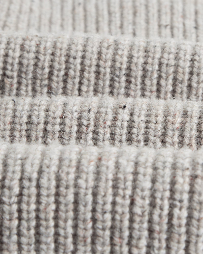 wax london Wilde - Natural Fleck Wool Jumper