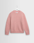 Wilde - Pale Pink Fluffy Wool Crewneck