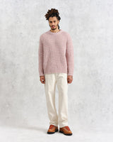 wax london Wilde - Pink Heavyweight Knit Jumper