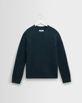 Wilde - Teal Fluffy Wool Crewneck