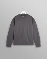 wax london Zen - Charcoal Oversized Organic Cotton Sweat