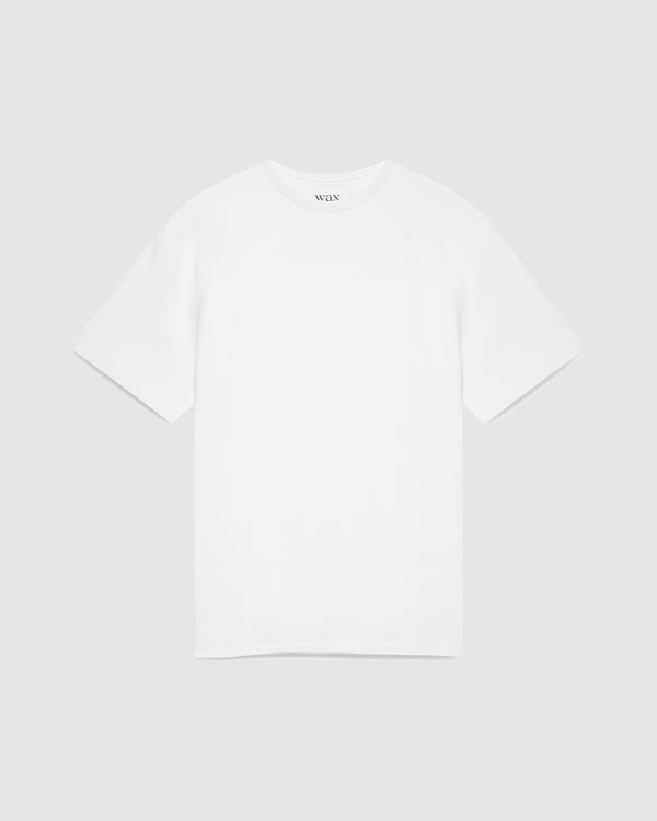 Dean T-Shirt White With Tonal W