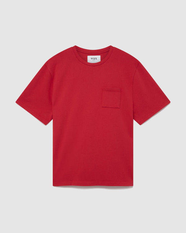 Dean Pocket T Shirt Red