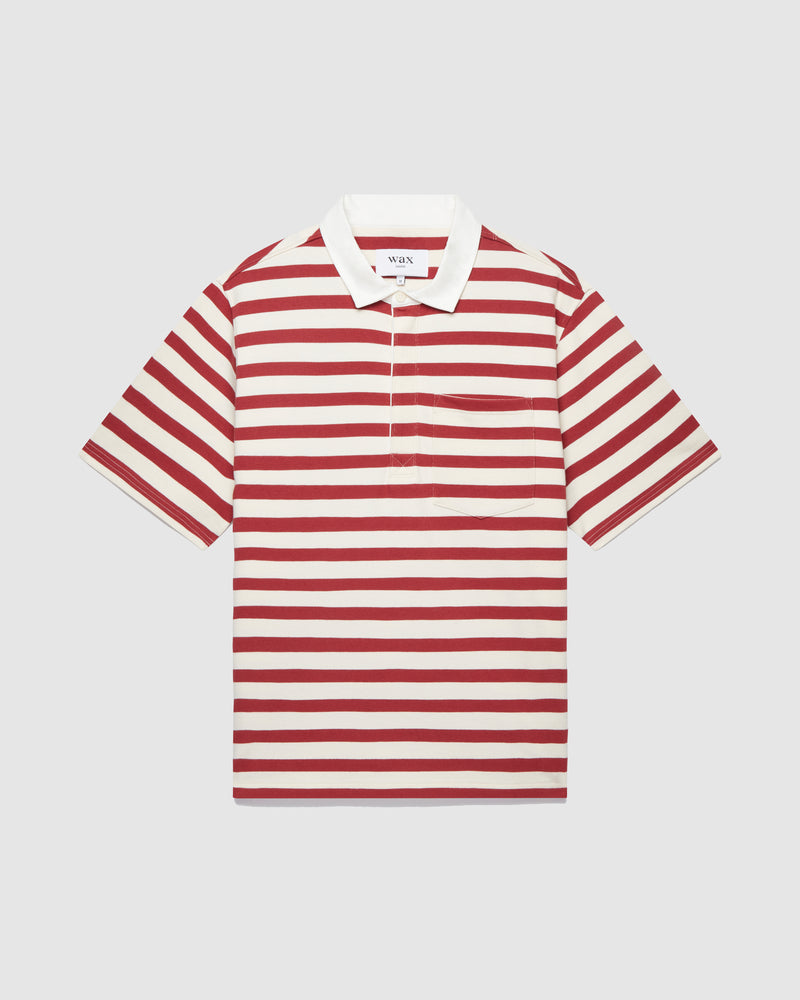 Doon Rugby Shirt Red Stripe
