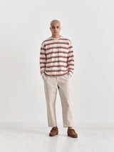 Kurt Trousers Stone Heavy Twill