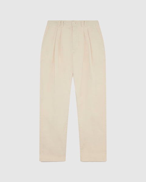 Tansy Pleated Trousers  Beige  The Frankie Shop