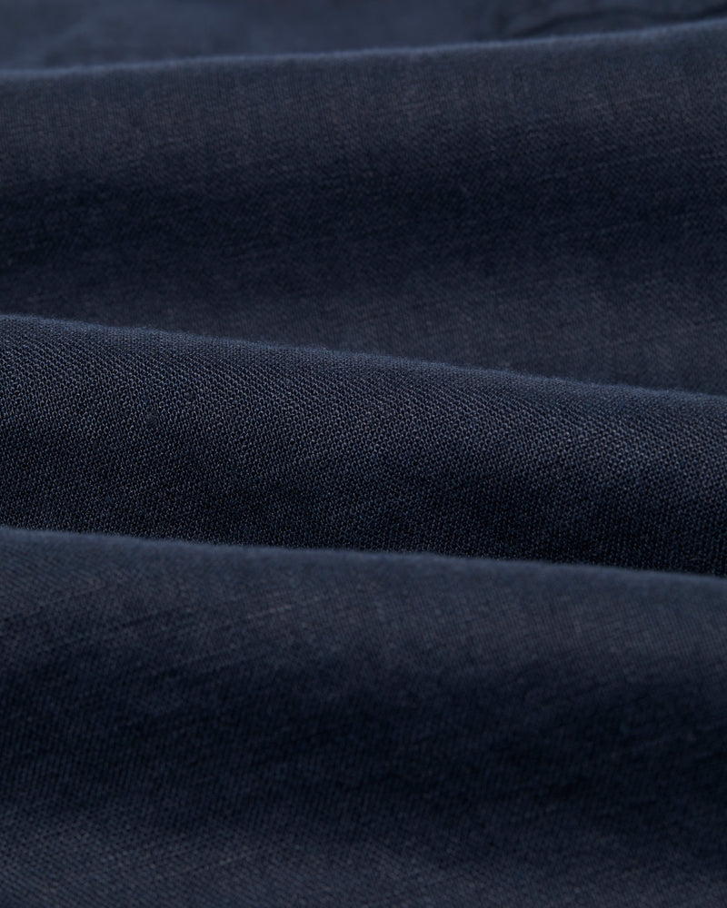Trin Shirt Navy Linen