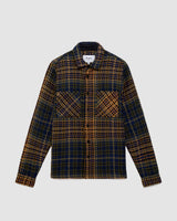 Whiting Overshirt Navy/Khaki Michael Check